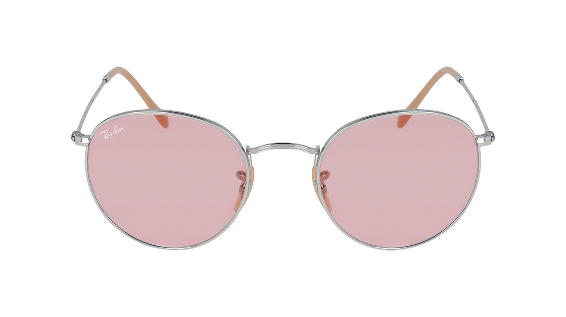 Round on sale metal pink
